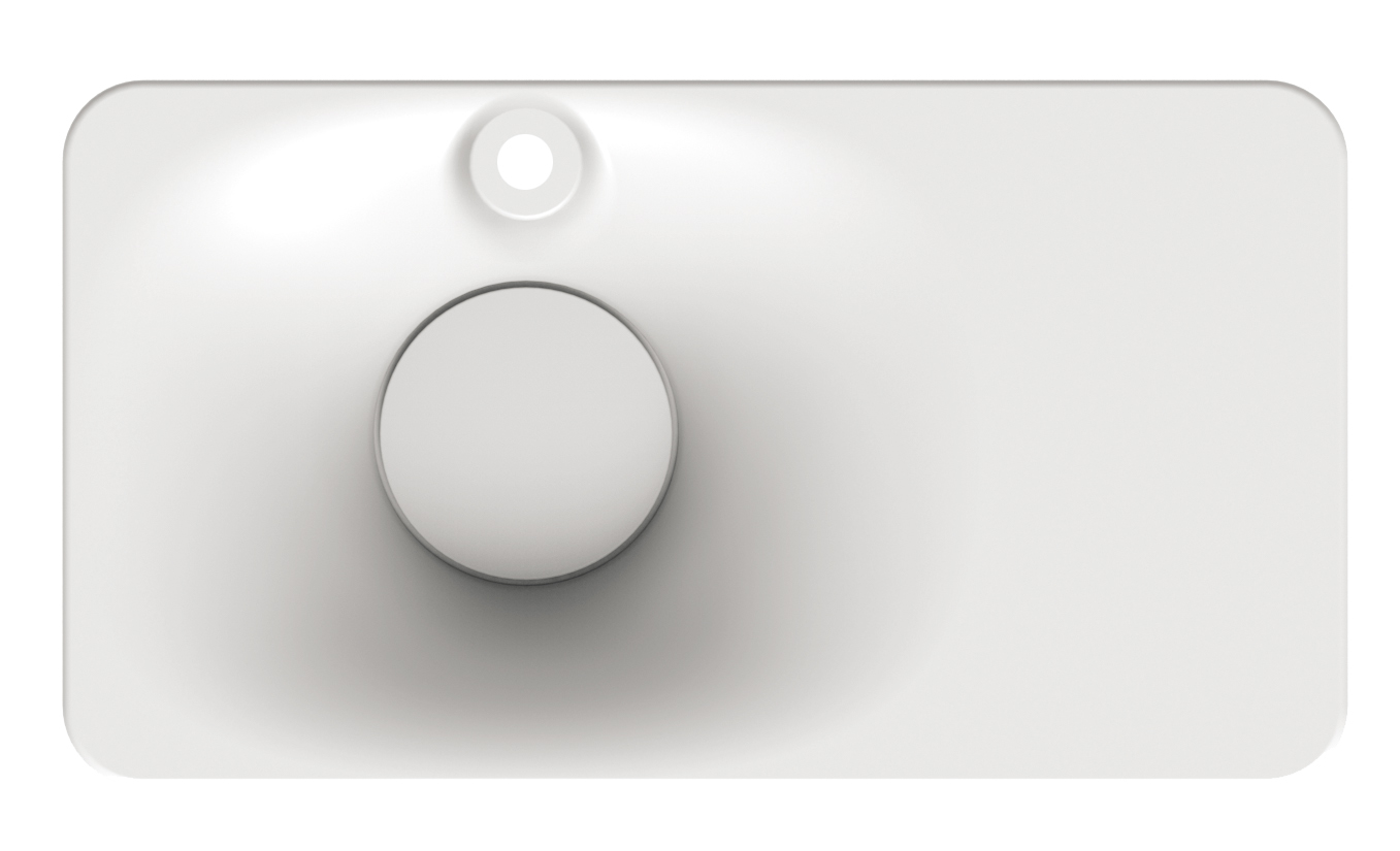 Scarabeo Fuji 80AR Shelf DX lavabo incasso 80 cm