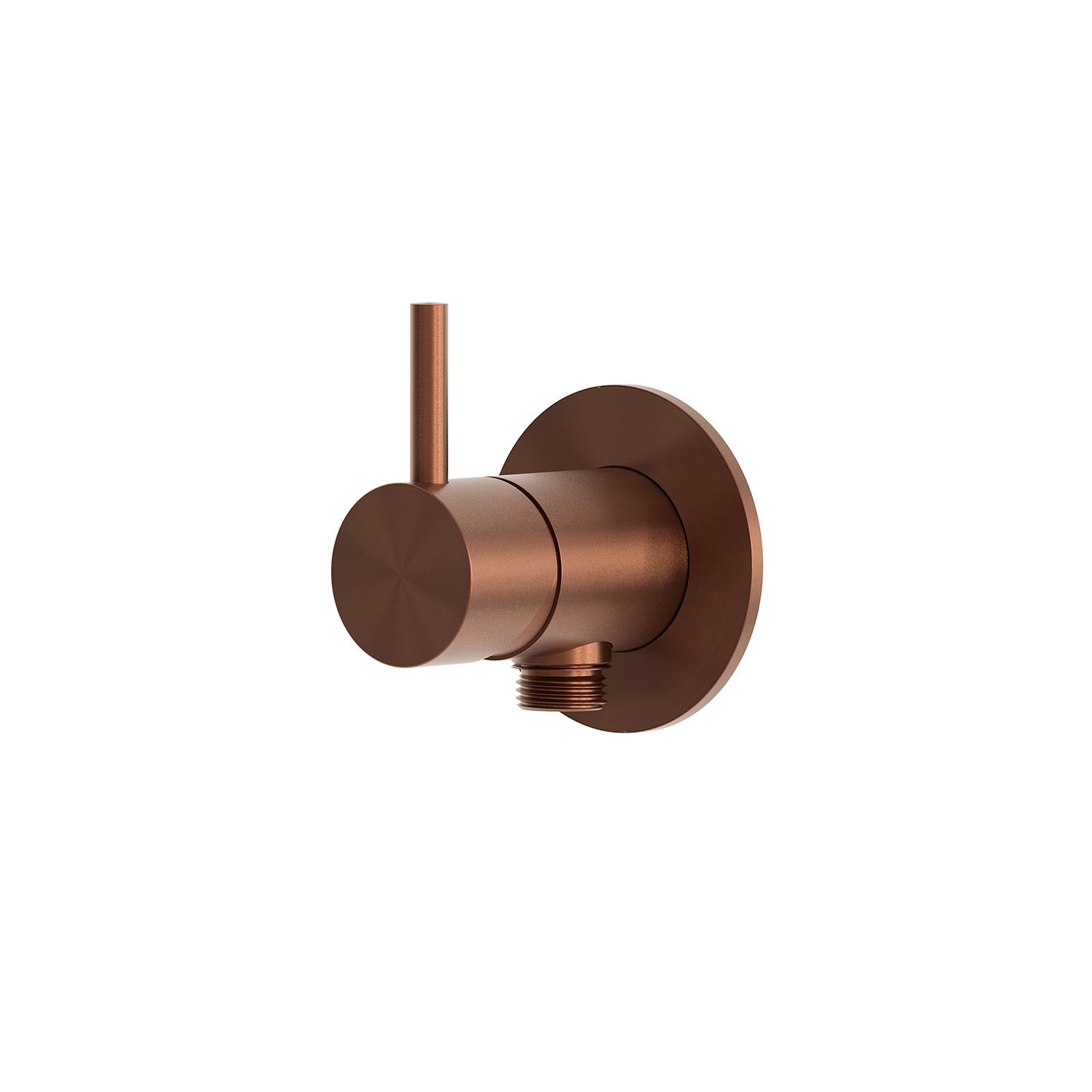 Sined Miscelatore Muro Attacco Shattaf Oro Rosa miscelatore inox