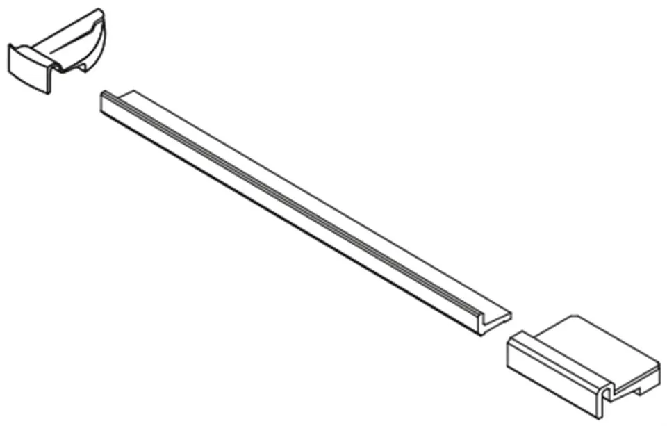 Vismaravetro Sintesi SMF SL kit sinistro cromo