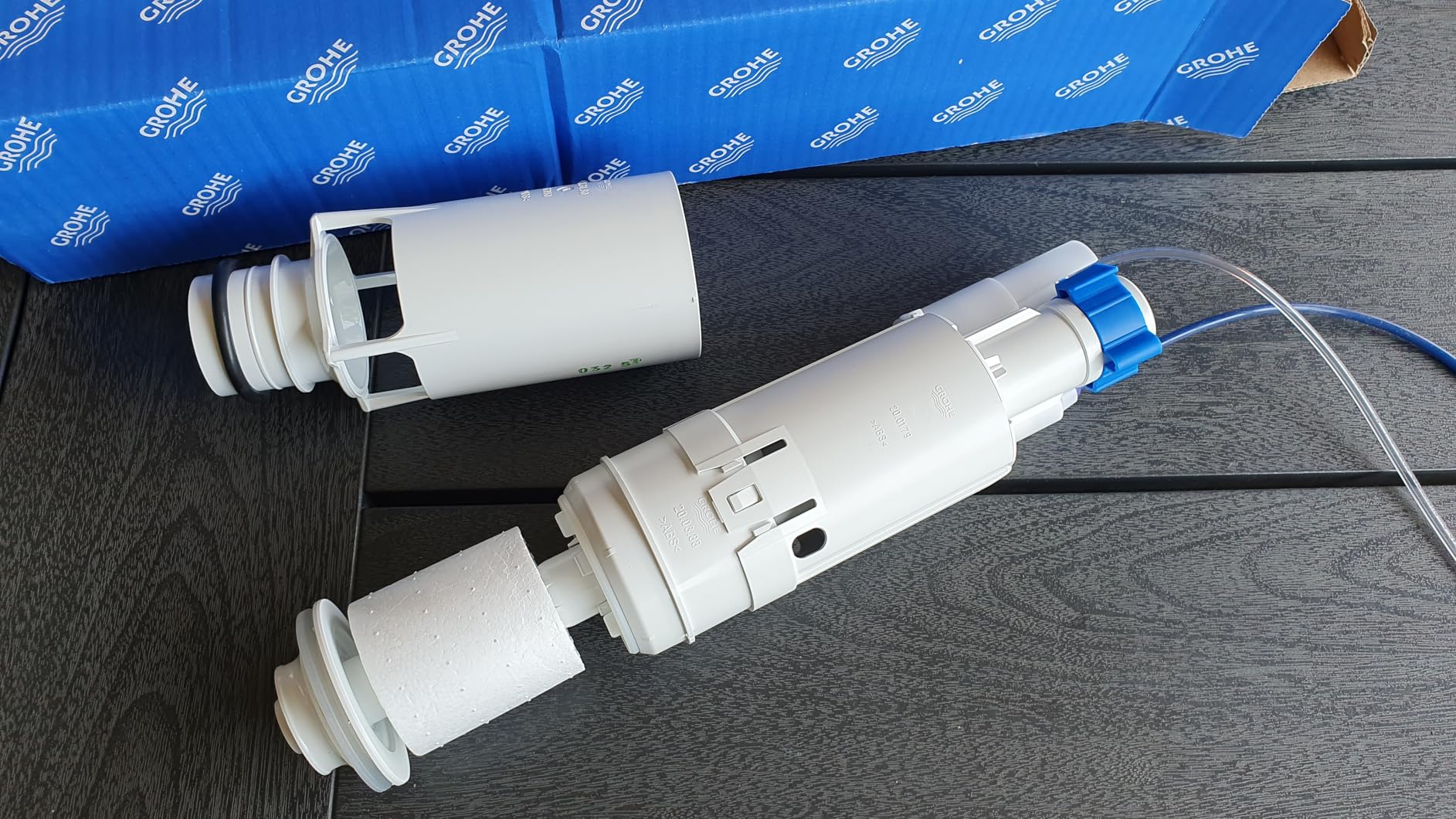 GROHE 42253000 ricambio valvola e cestello bianco