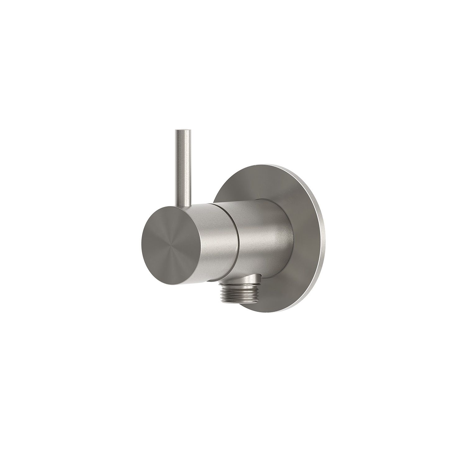 Sined MISCELATORE-MURO-ATTACCO-SHATTAF-INOX miscelatore