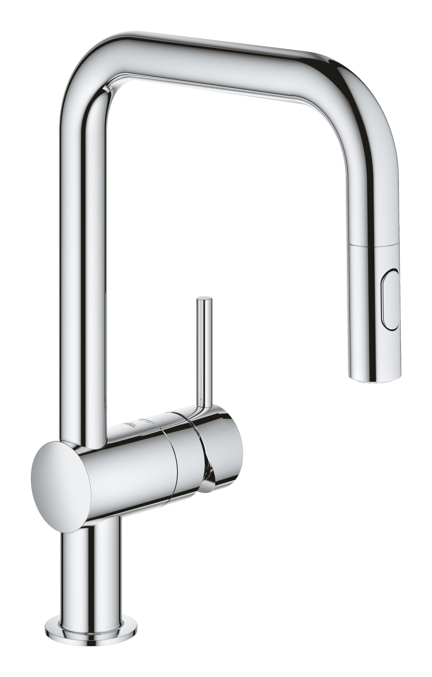 Grohe Minta 32322002 Miscelatore Lavello Cromo Doccetta Estraibile