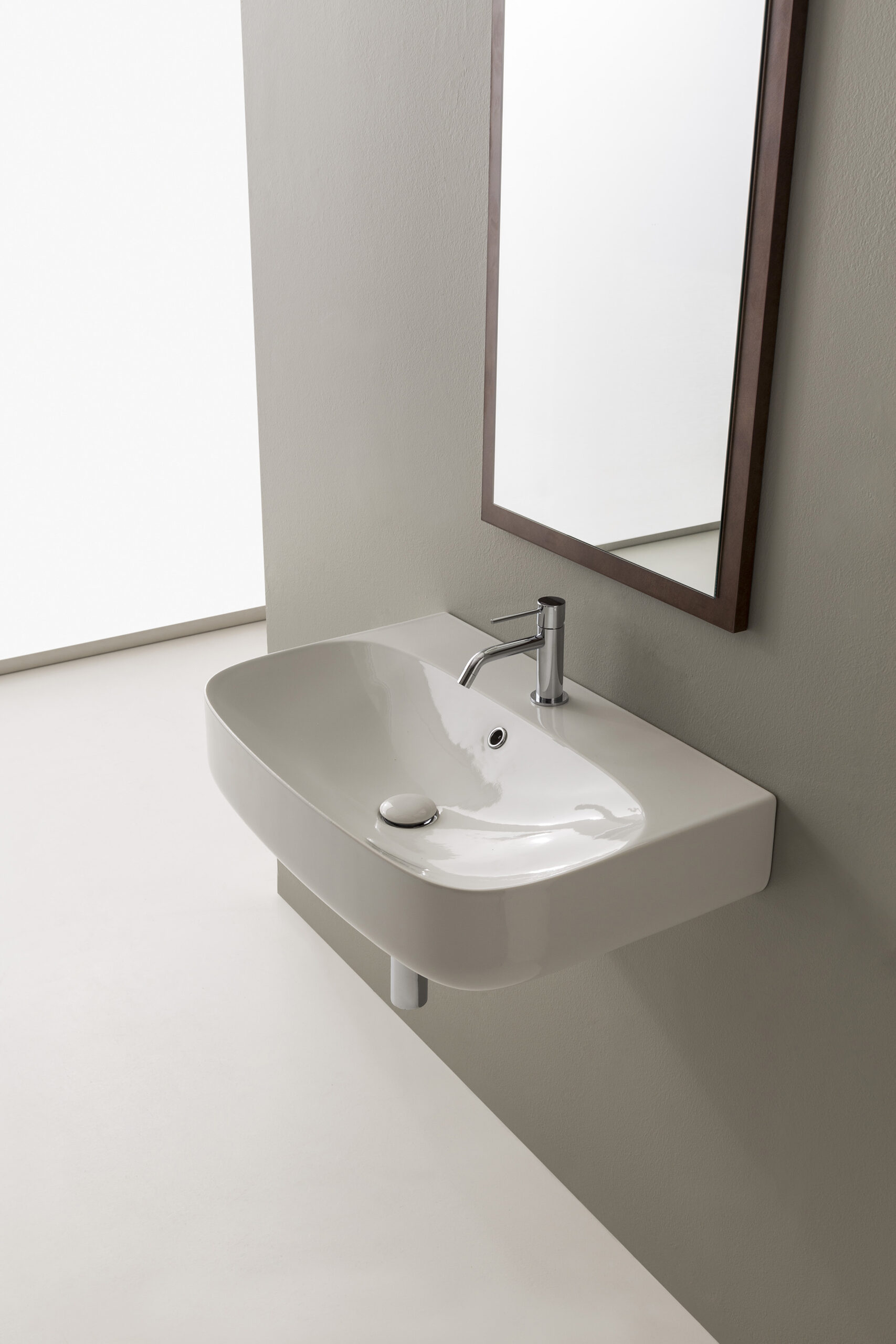 Scarabeo Moon 70R H15 lavabo 70x45 cm ceramica