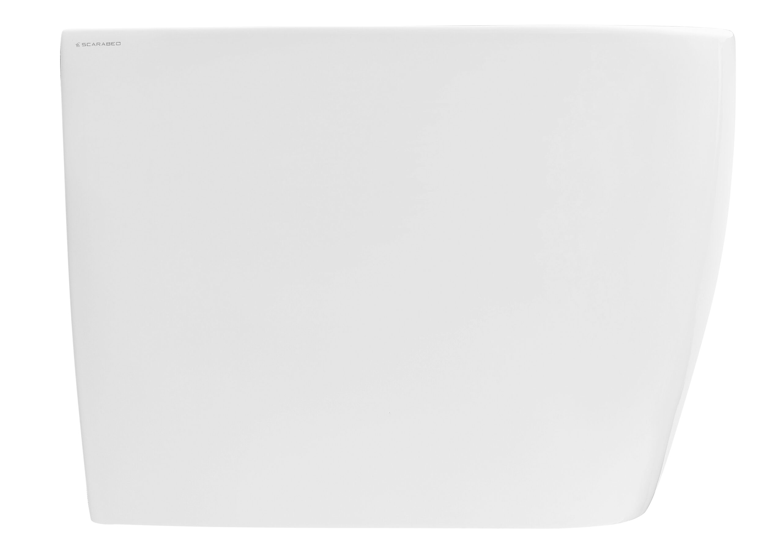 Scarabeo Glam Moon bidet a terra in ceramica bianco