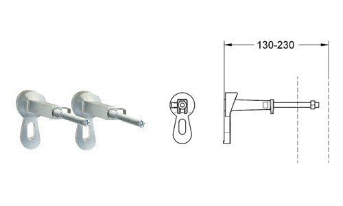 GROHE Rapid SL 38772001 Modulo WC Sospeso con Cassetta