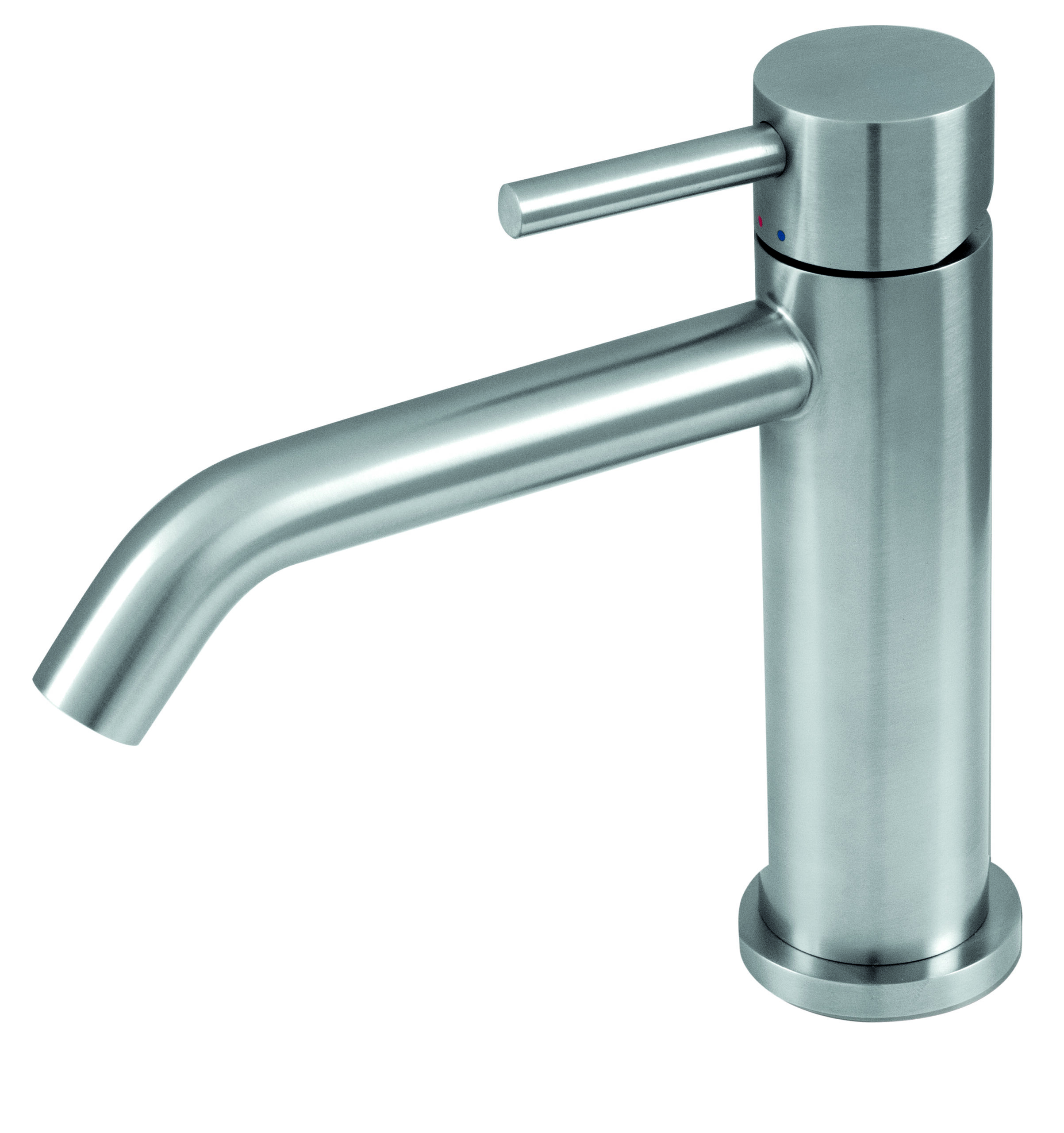 Tubico Nilo miscelatore lavabo 35 mm inox satinato