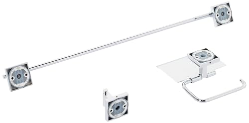 Grohe Start Cube 41124000 Set Bagno Cromo 3in1 Vite Colla