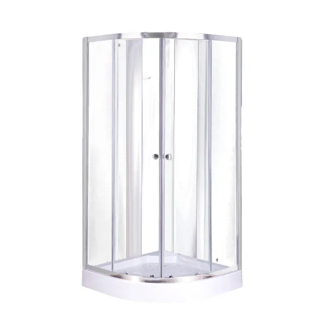 Fluxy Rubino box doccia 80x80 ante scorrevoli trasparente