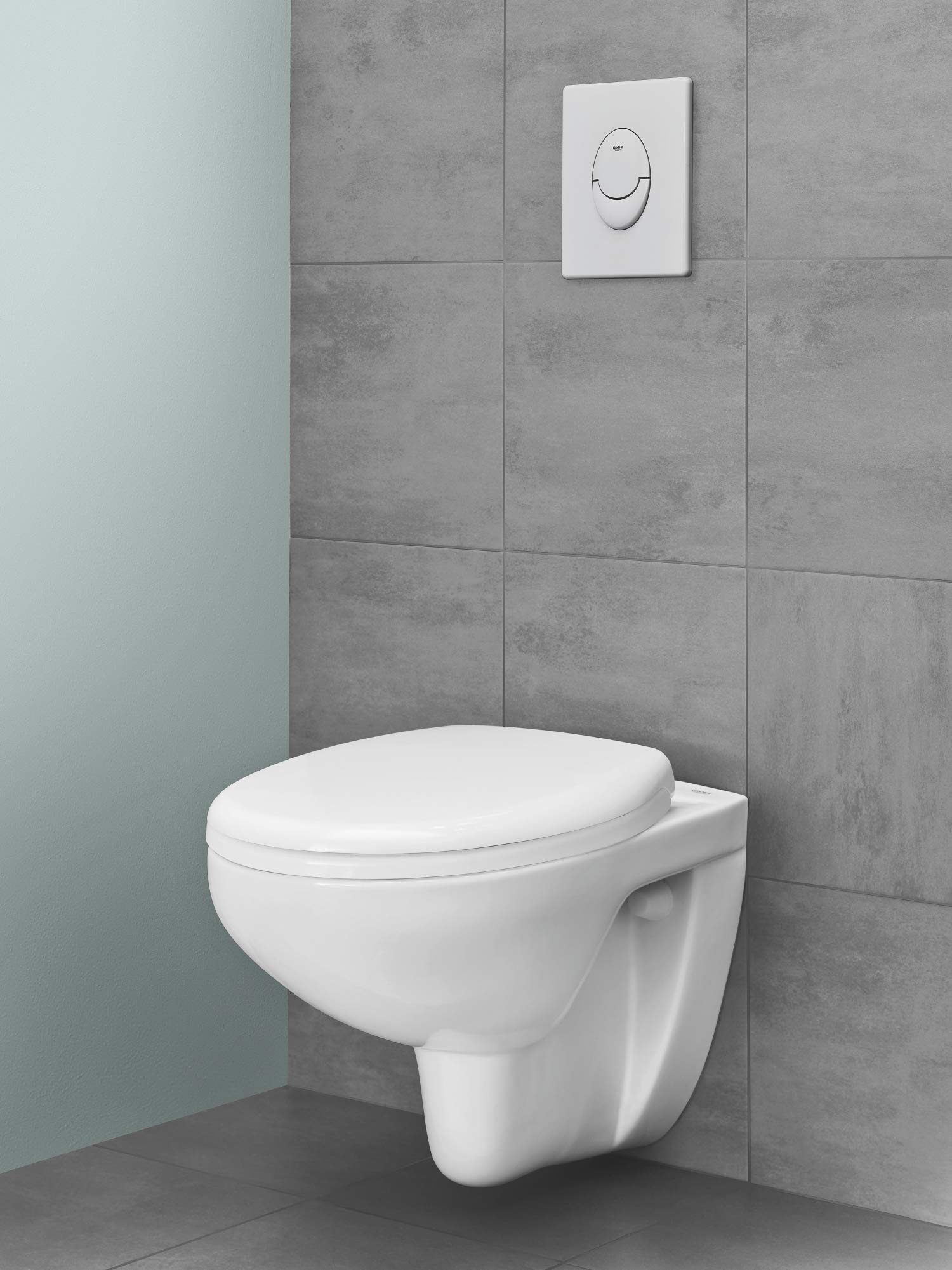 GROHE Skate Air 38505SH0 placca WC bianco verticale