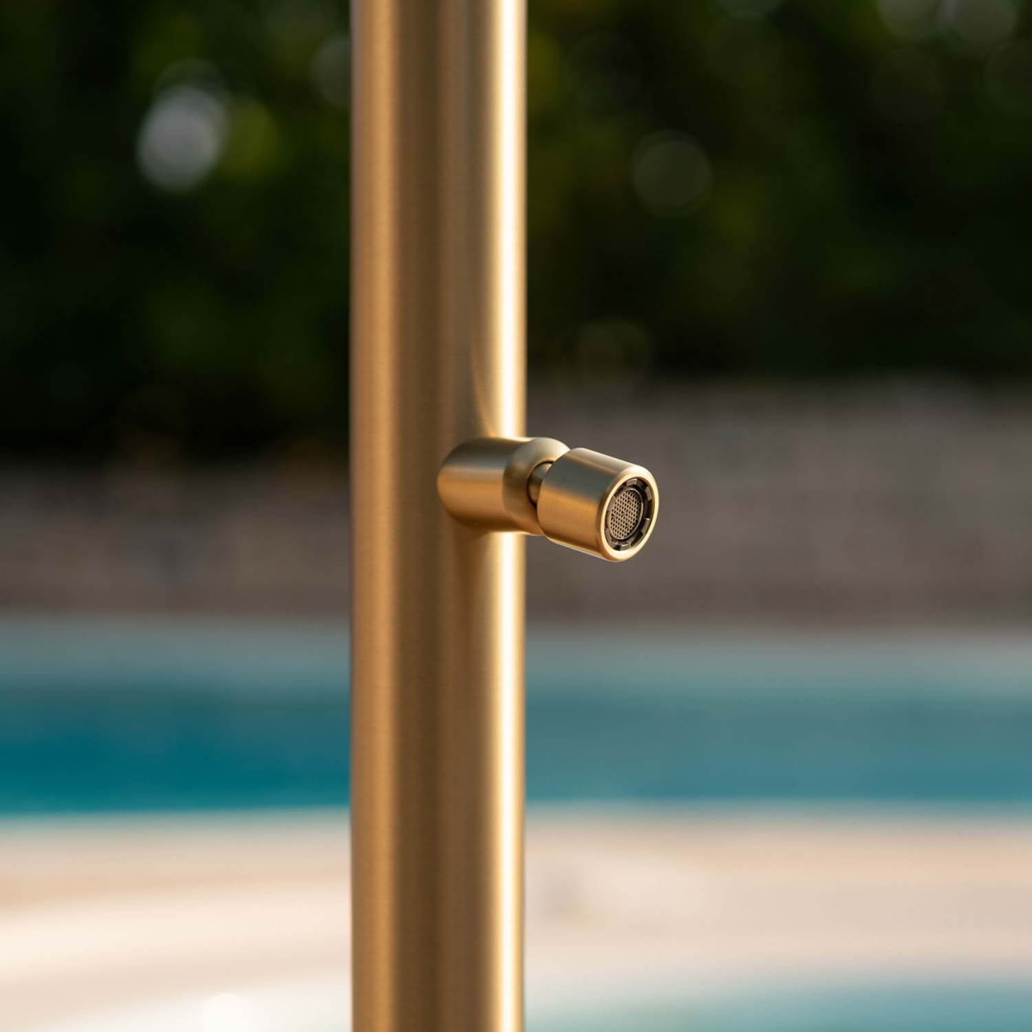Sined Quartu doccia da esterno oro H 228 cm
