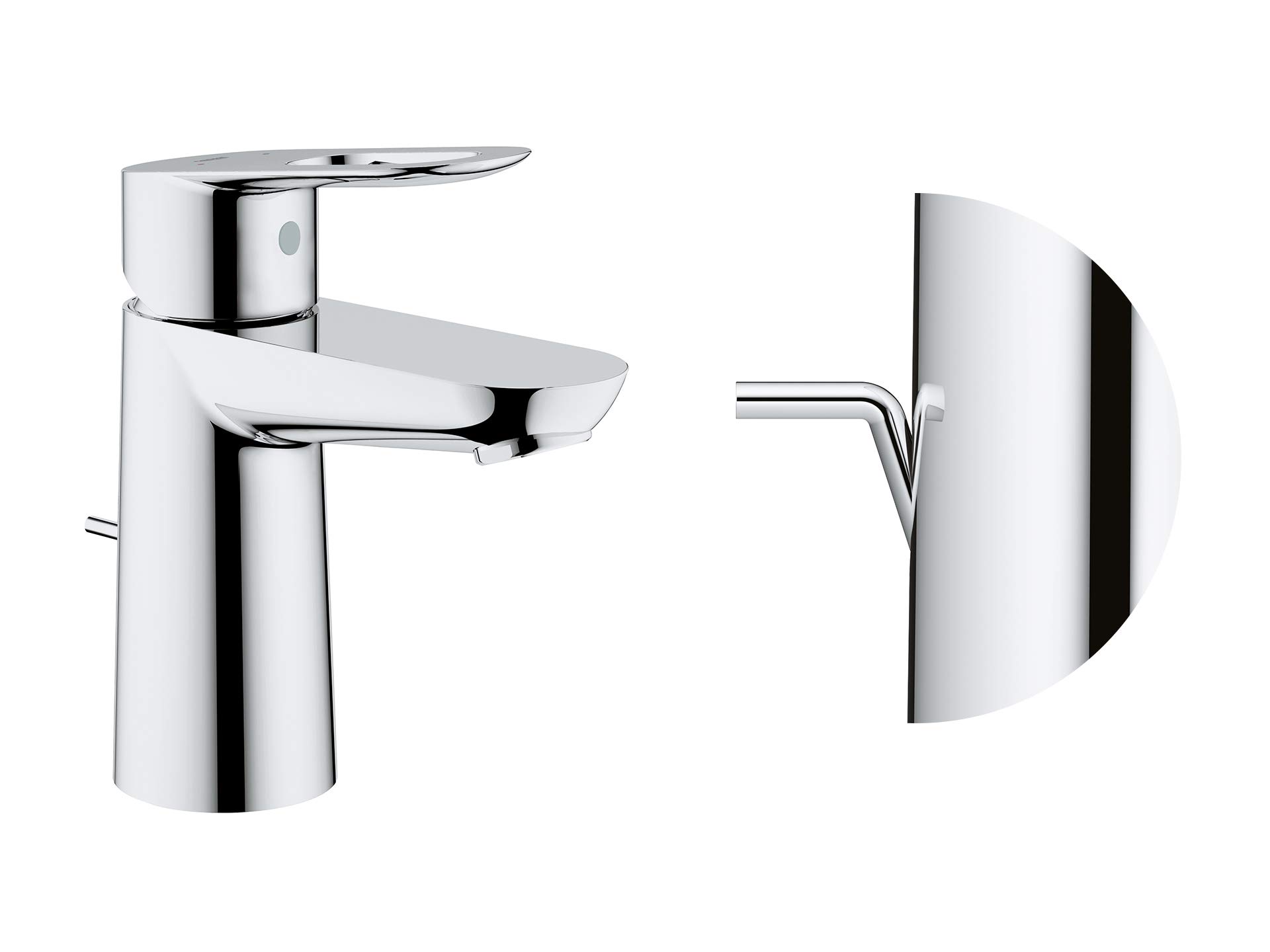 GROHE BauLoop 23335000 Miscelatore Lavabo con Scarico