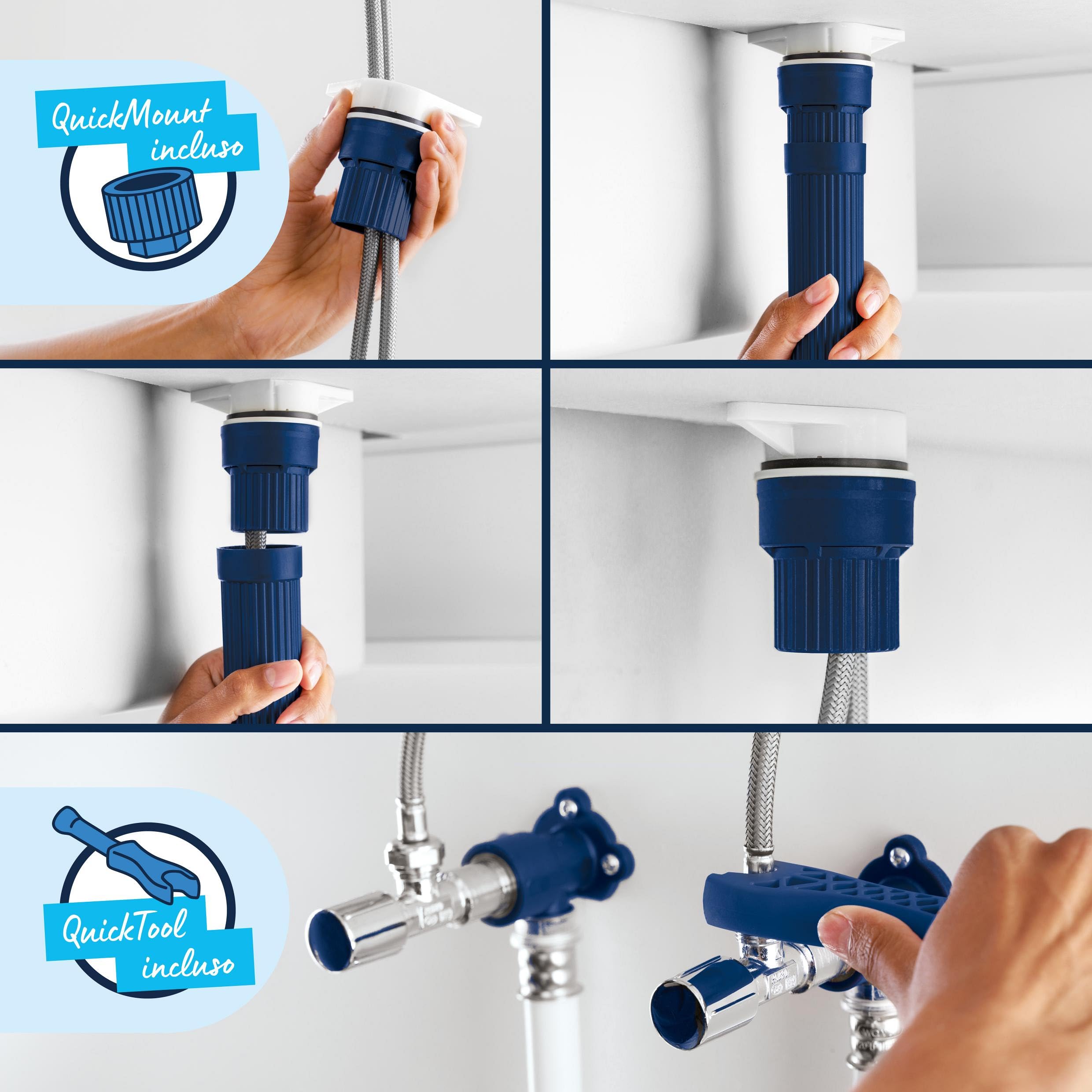 GROHE Get 31552DC0 miscelatore cucina nero opaco bocca alta