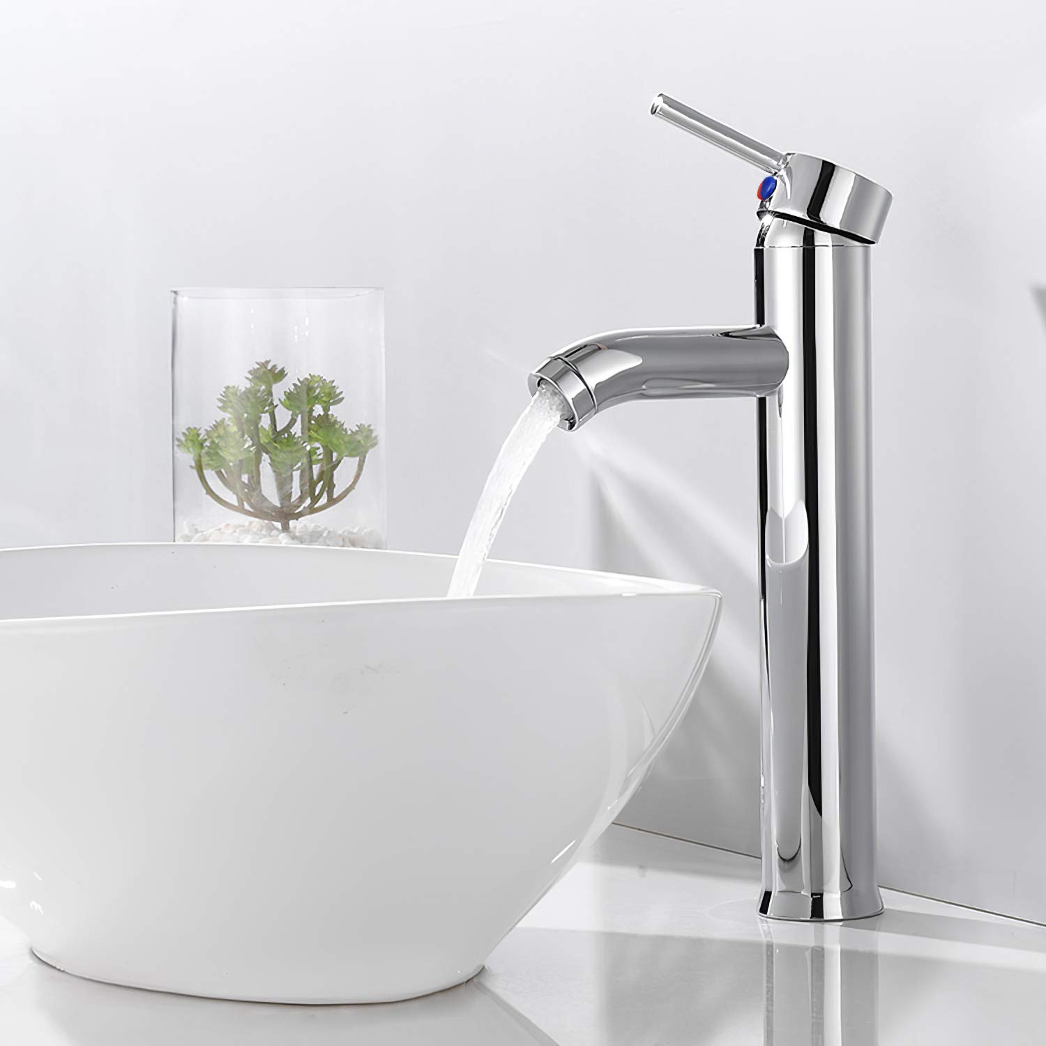Solvex SP-10013 miscelatore lavabo cromo monoforo acciaio
