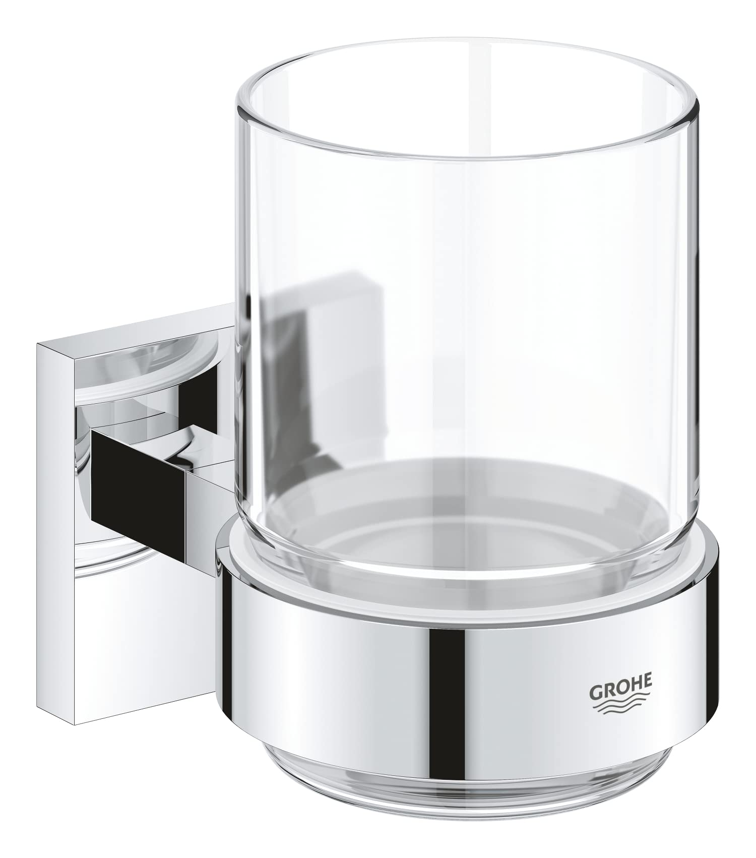 GROHE Start Cube portabicchiere vetro cromo 41097000