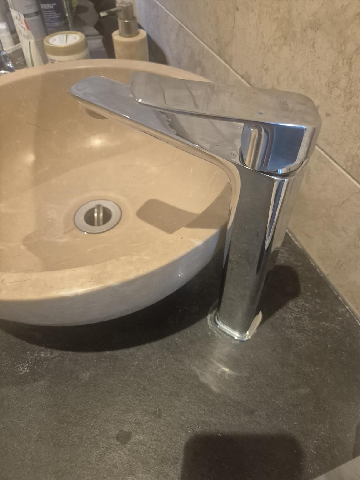 GROHE Dice Rubinetto Lavabo XL 270 mm Nero Opaco Water Saving