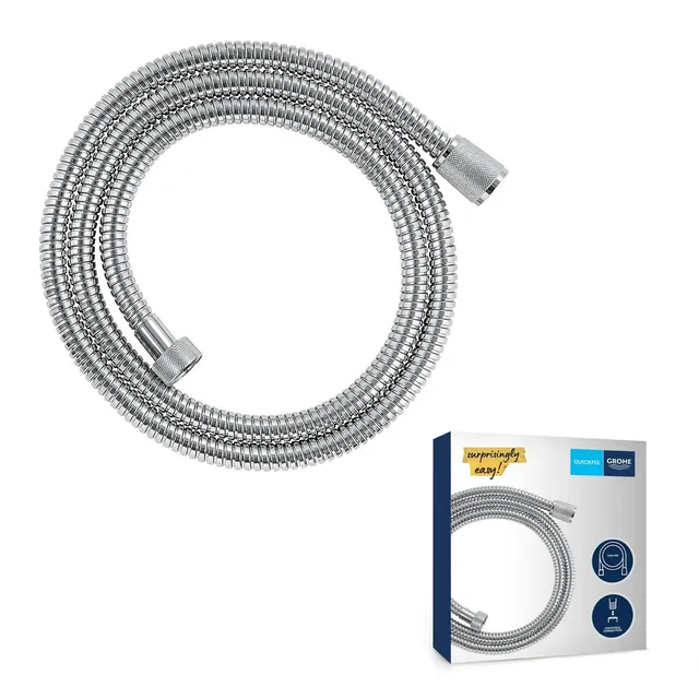 Grohe VitalioFlex 27502001 Flessibile Doccia 1,5 m Metallo