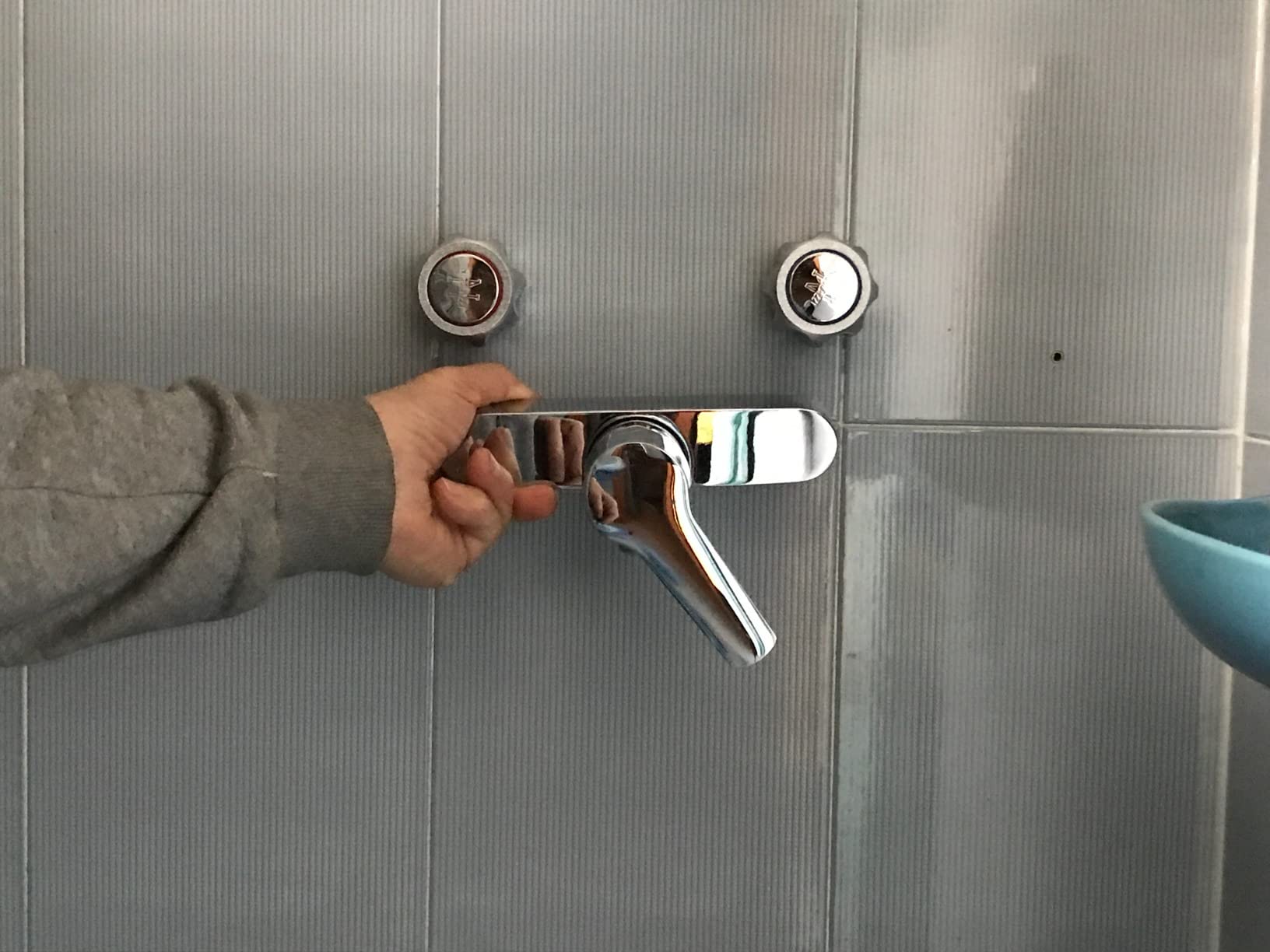 Grohe Start miscelatore monocomando doccia a parete cromo