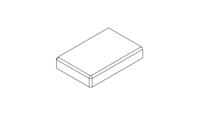Vismaravetro Linea Replay cover coprivite argento satinato