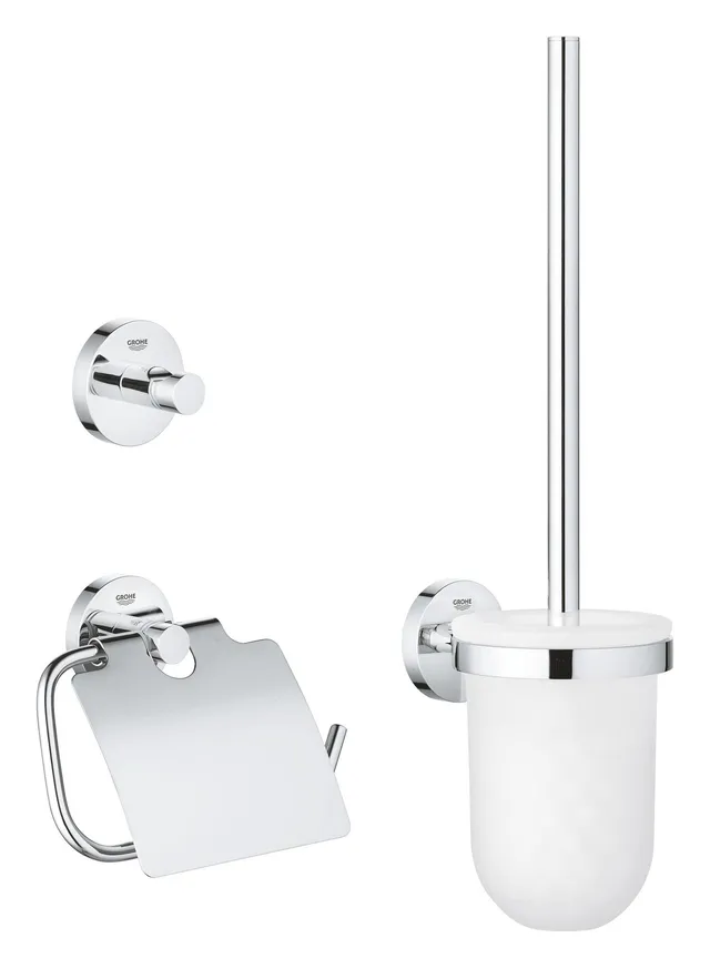 GROHE Start 41204000 set accessori bagno 3 in 1 cromo
