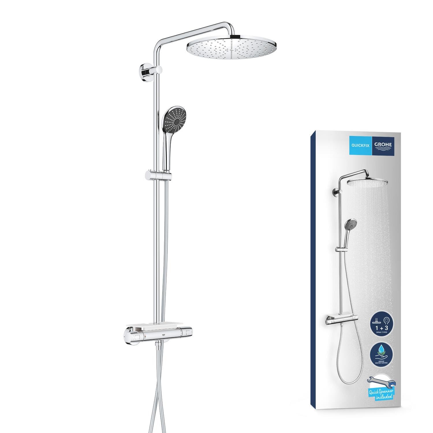 GROHE Vitalio 26401001 colonna doccia con termostato