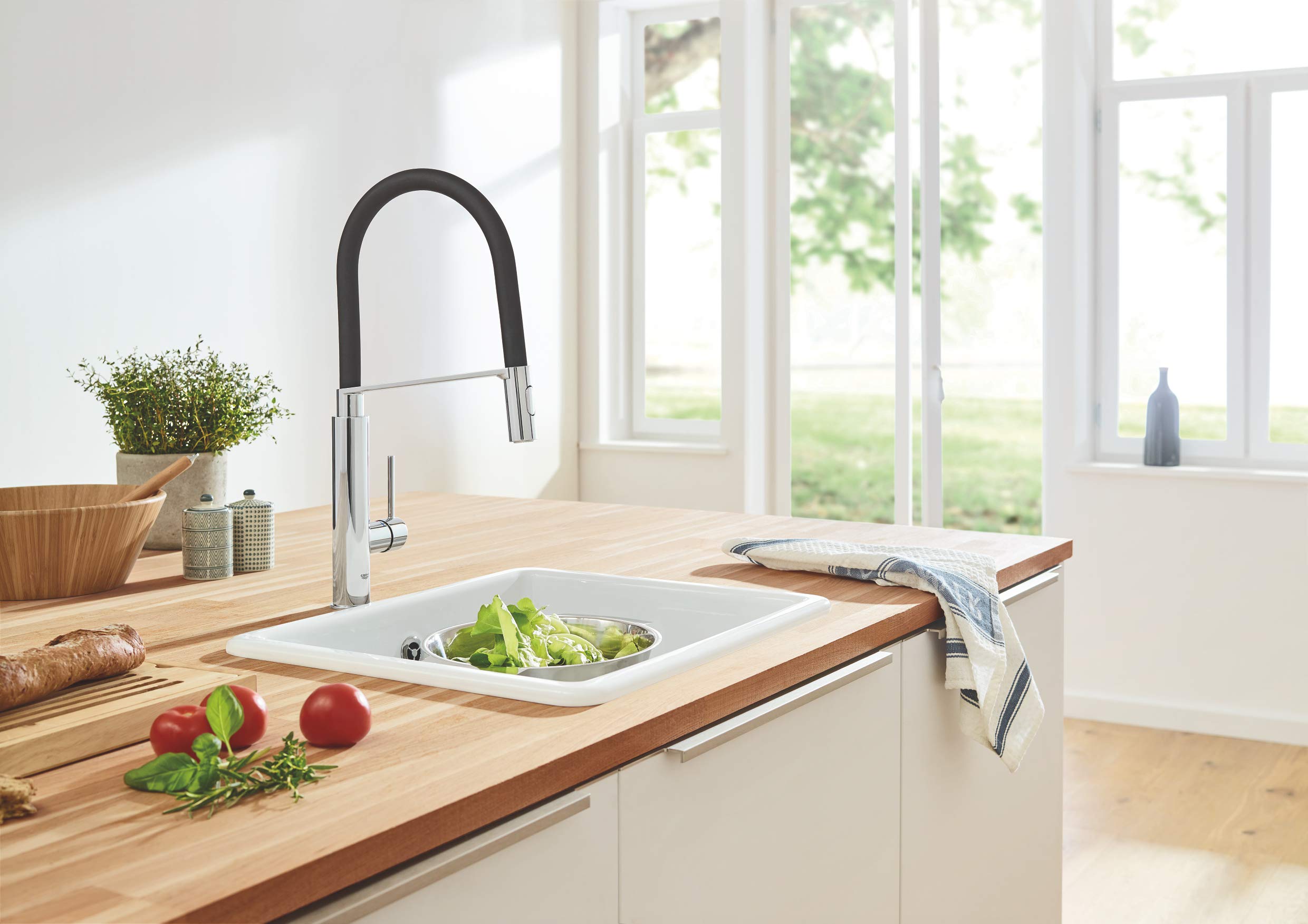 GROHE Eurocube 31491000 rubinetto cucina cromo professionale