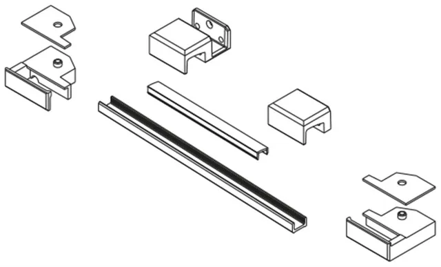 Vismaravetro Serie 8000 Kit SMF V3 C3 D3 Bianco