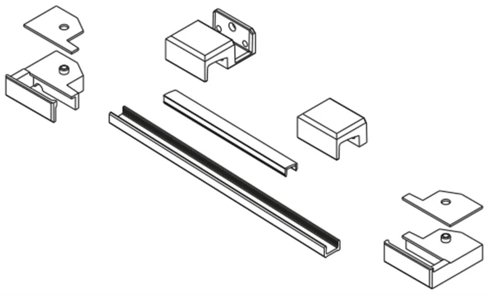 Vismaravetro Serie 8000 Kit SMF V3 C3 D3 Bianco