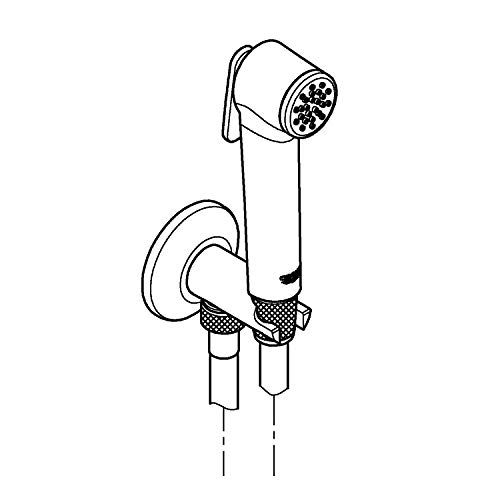 Grohe Tempesta 26358000 set doccia con rubinetto cromo anticalcare