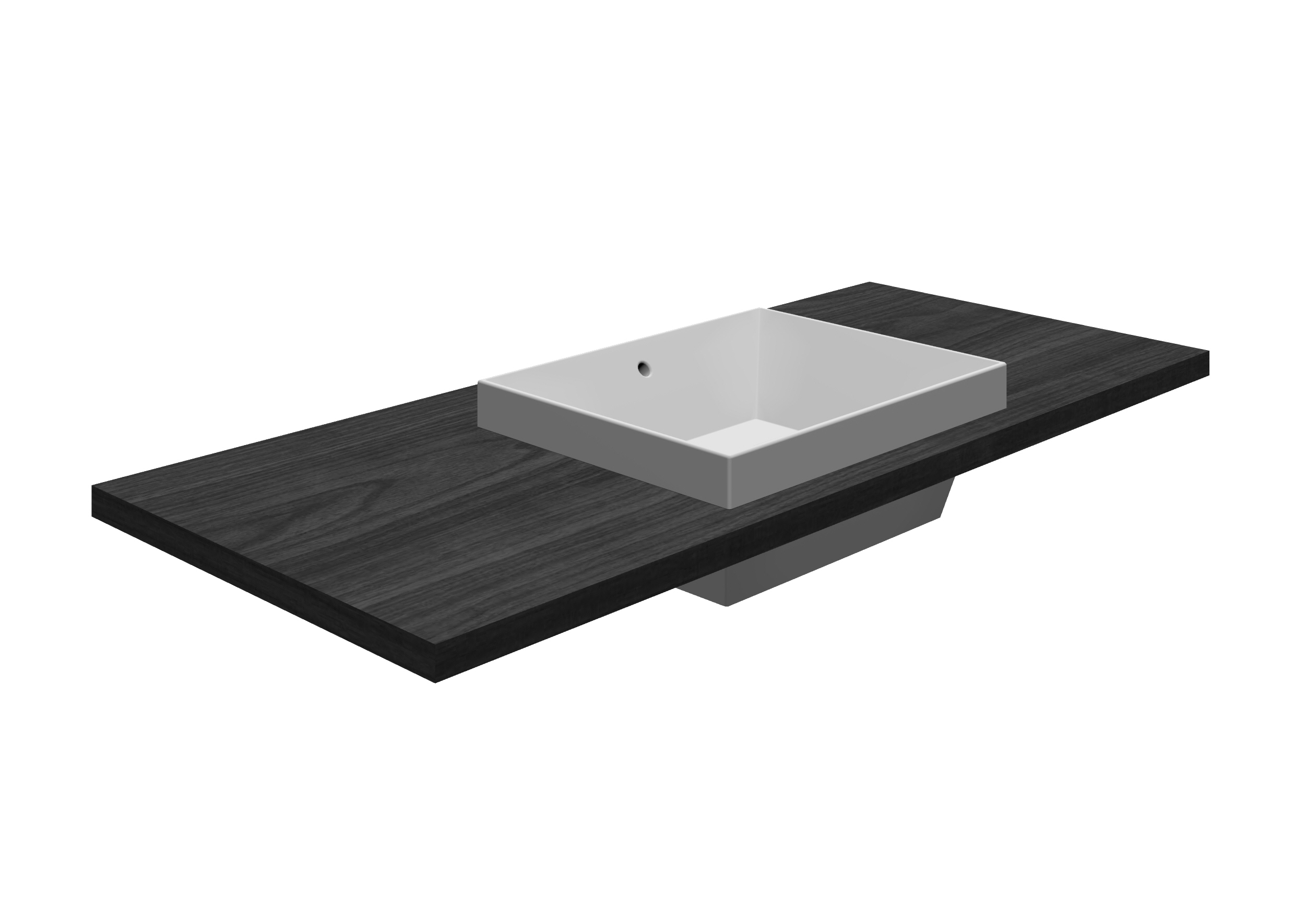 Scarabeo Teorema 2.0 45x36 lavabo bianco