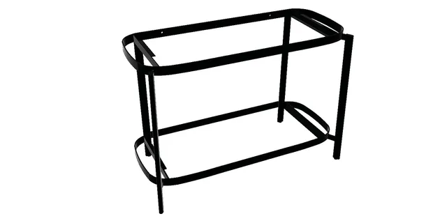 Scarabeo Bi Loop Struttura 104 Supporto Lavabo 104 cm