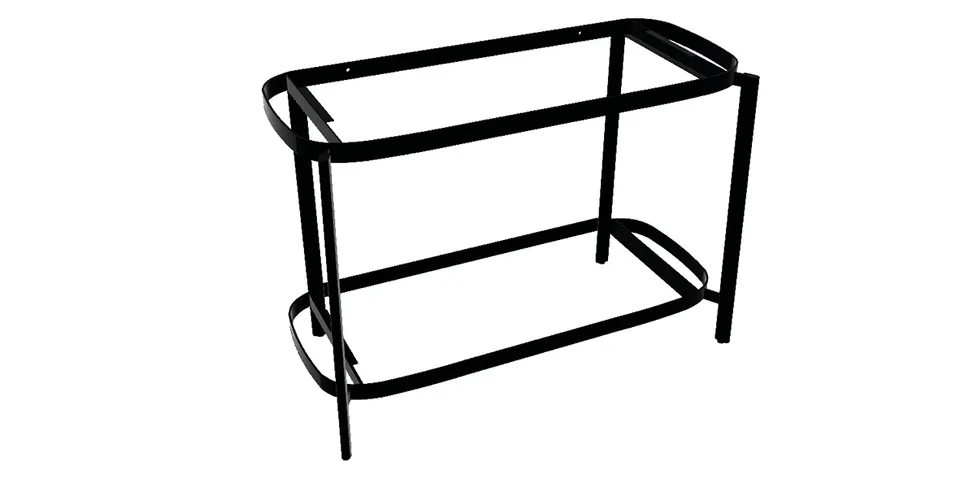Scarabeo Bi Loop Struttura 104 Supporto Lavabo 104 cm