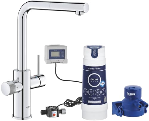 GROHE Blue Pure Minta miscelatore cucina cromo doccetta estraibile