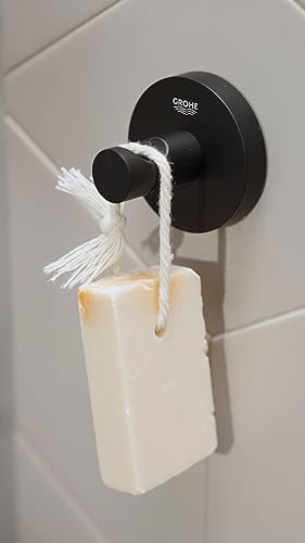 GROHE Start 411732430 Gancio Bagno Nero Opaco 45 mm Metallo