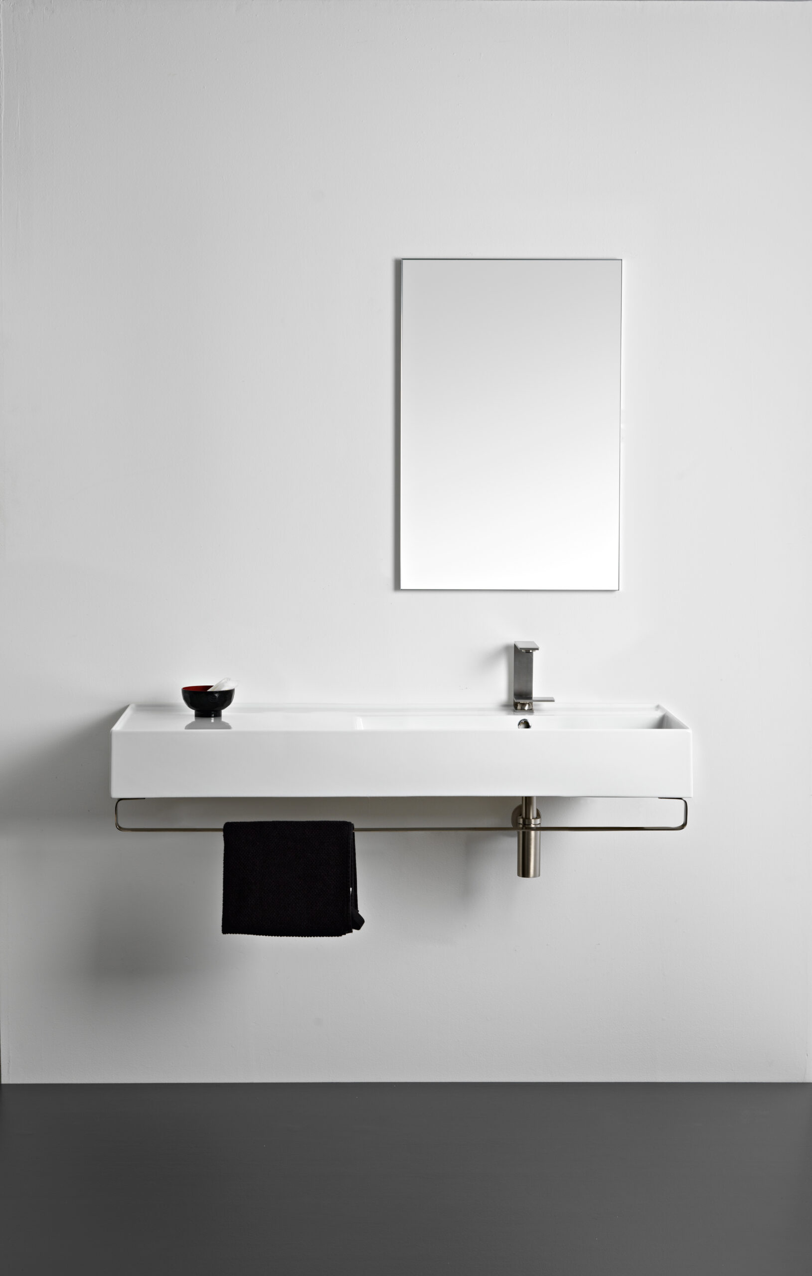 Scarabeo Teorema 2.0 120 Shelf SX lavabo 121 cm
