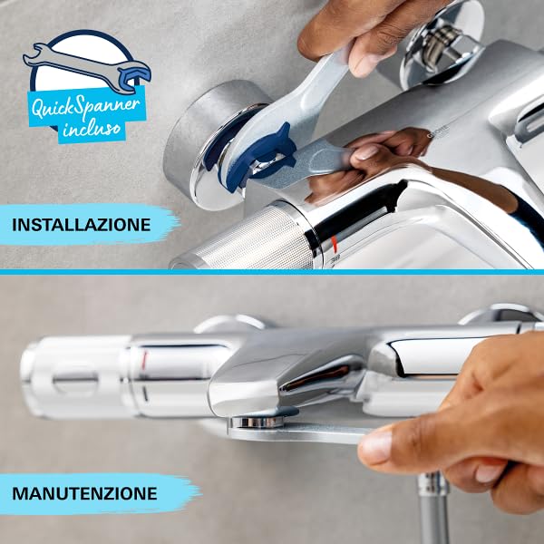 GROHE Start miscelatore vasca-doccia parete cromo