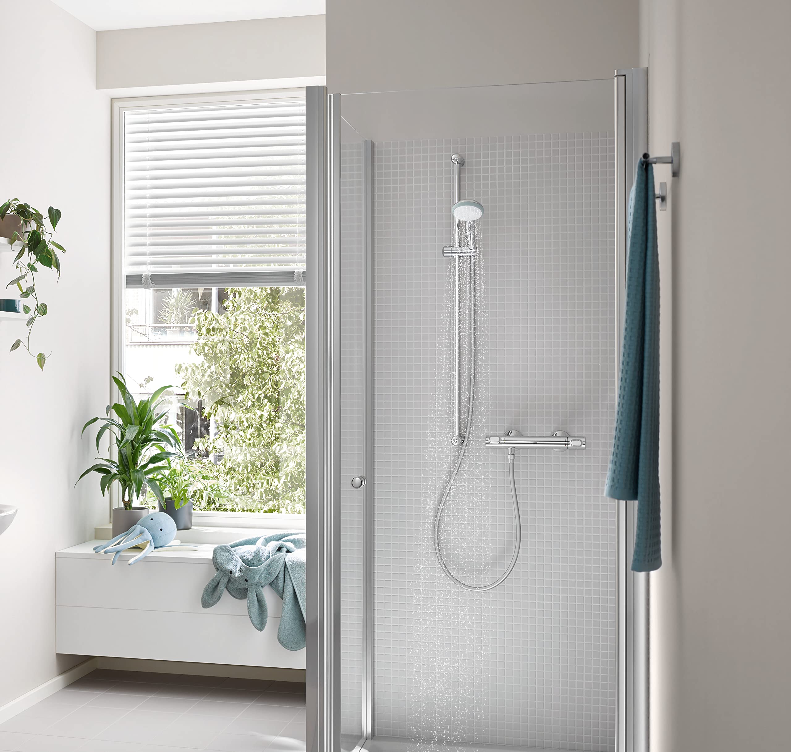 GROHE Precision 34840000 termostatico doccia cromo 38°