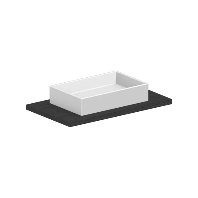 Scarabeo Teorema 2.0 60 lavabo appoggio 60x40 bianco