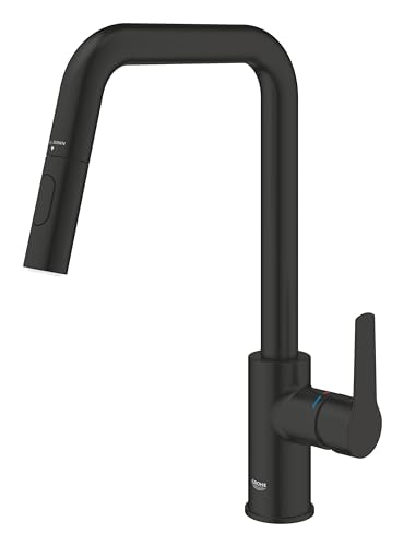 Grohe Start 306312430 miscelatore cucina nero opaco estraibile