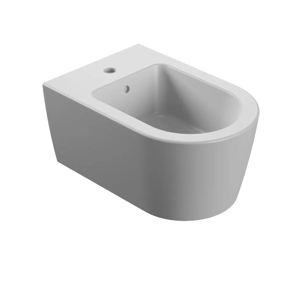Scarabeo Skinny bidet sospeso bianco ceramica