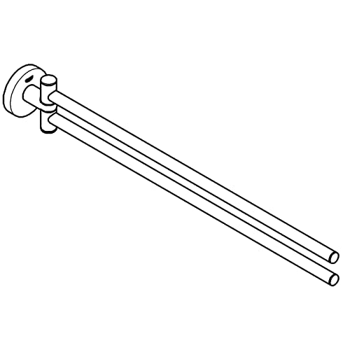 GROHE Start 41183DC0 portasciugamani super steel 439 mm