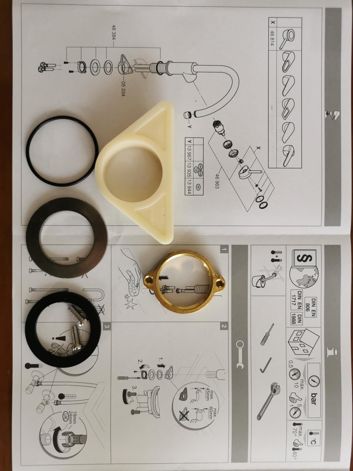 GROHE BauEdge Miscelatore Cucina Bocca Alta Cromo