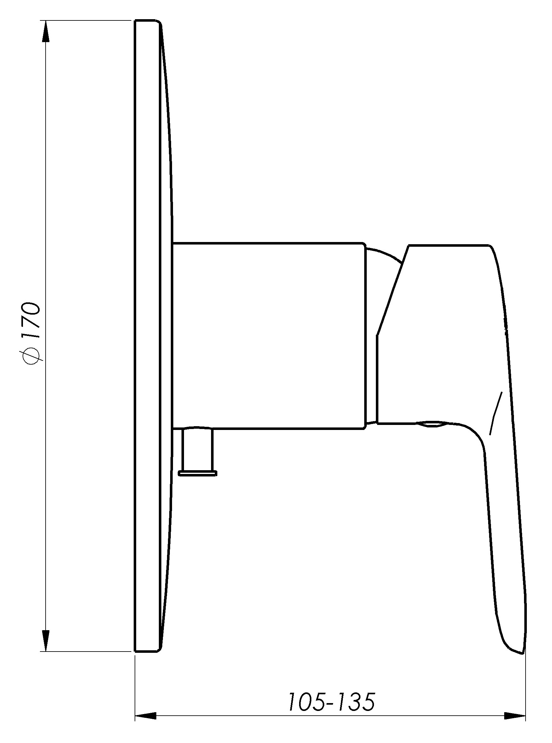 Schmiedl Vido GS39544U1 miscelatore incasso vasca doccia deviatore