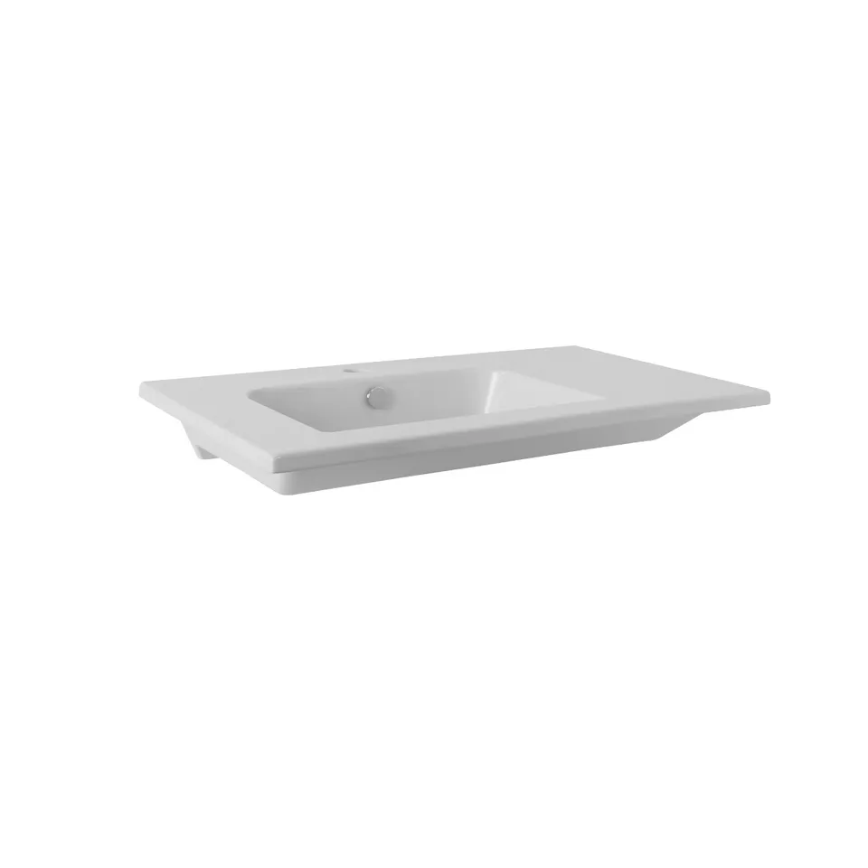 Scarabeo Etra 82x47 lavabo sospeso mensola destra ceramica
