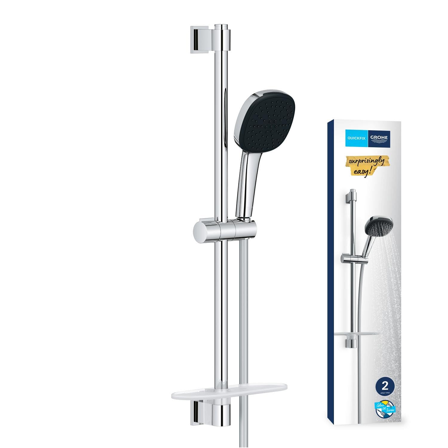 GROHE Vitalio Comfort 26929001 saliscendi doccia 60 cm cromo