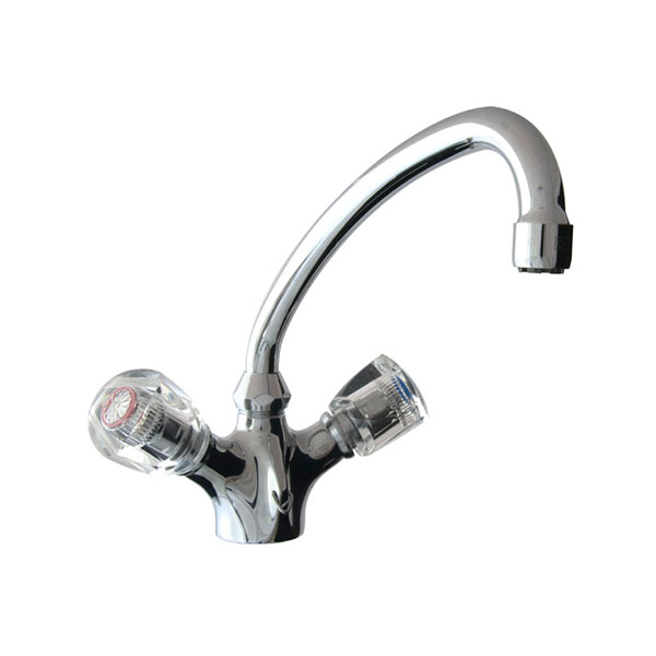 Schmiedl GS1071P miscelatore cucina monoforo due maniglie