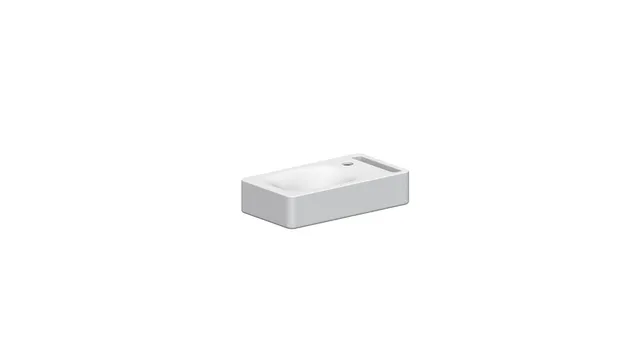 Scarabeo Hung 40 lavabo 40x22 ceramica con portasciugamani