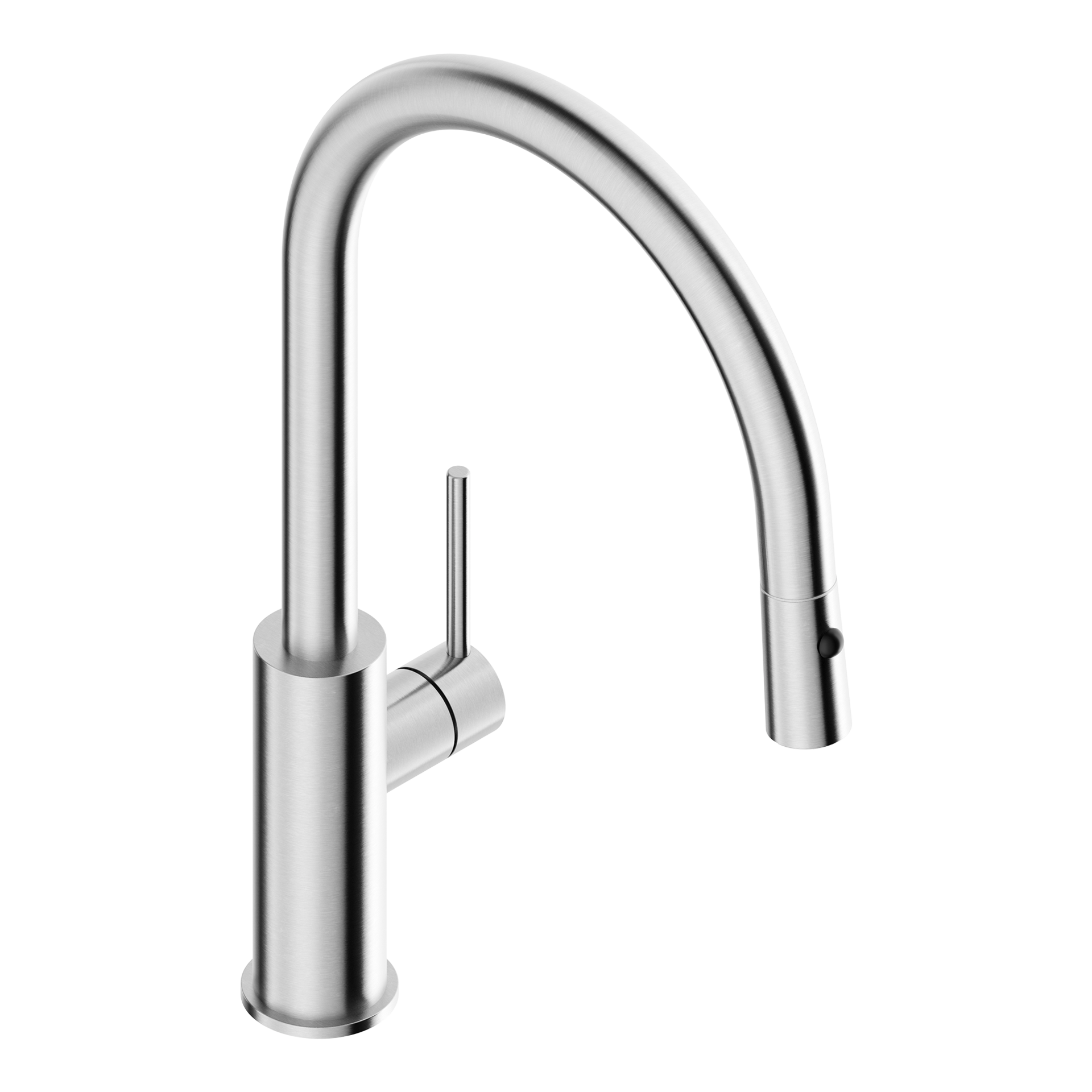 Tubico Kitchen Flows miscelatore cucina doccetta 2 getti inox