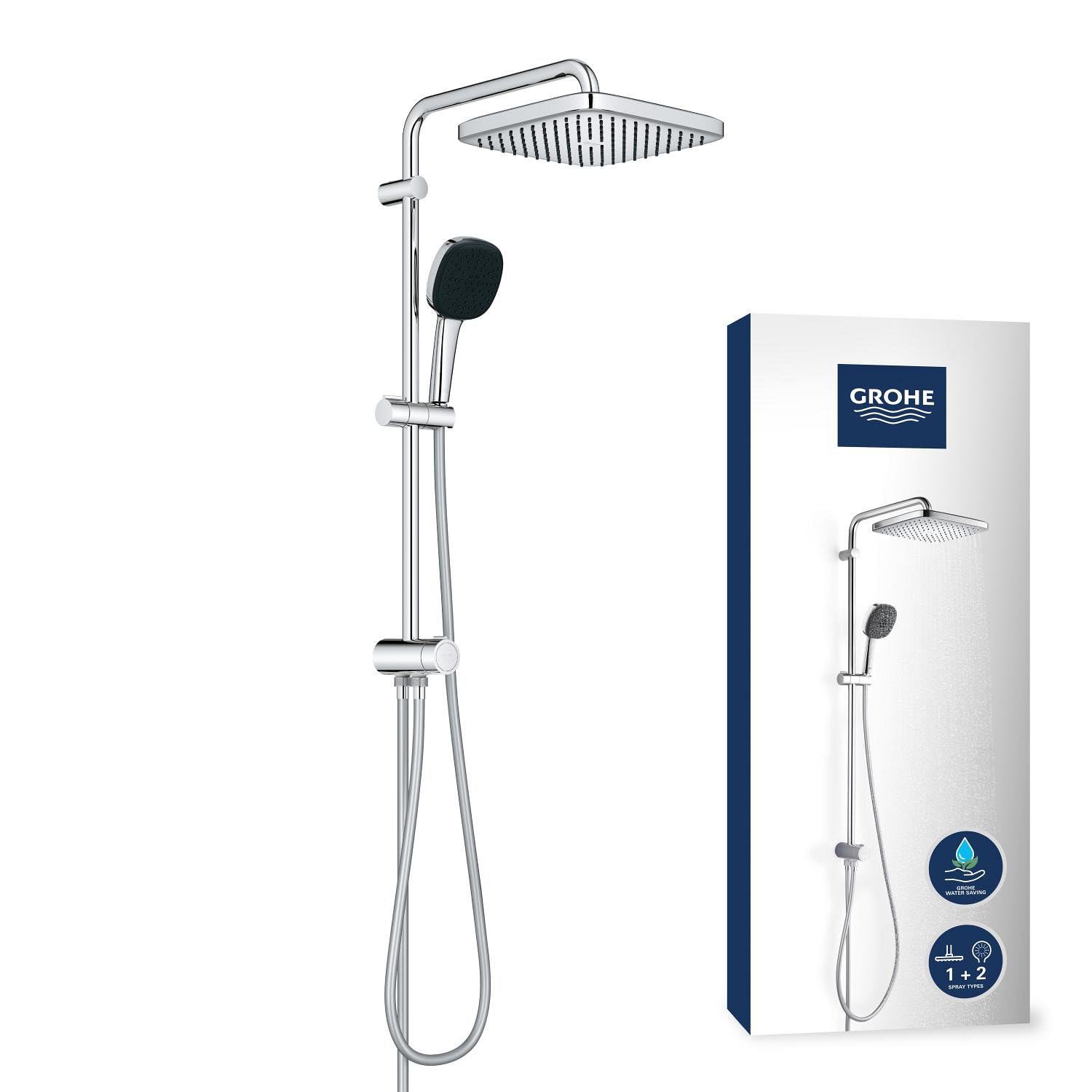 Grohe Vitalio Comfort 250 26696001 colonna doccia 114 cm