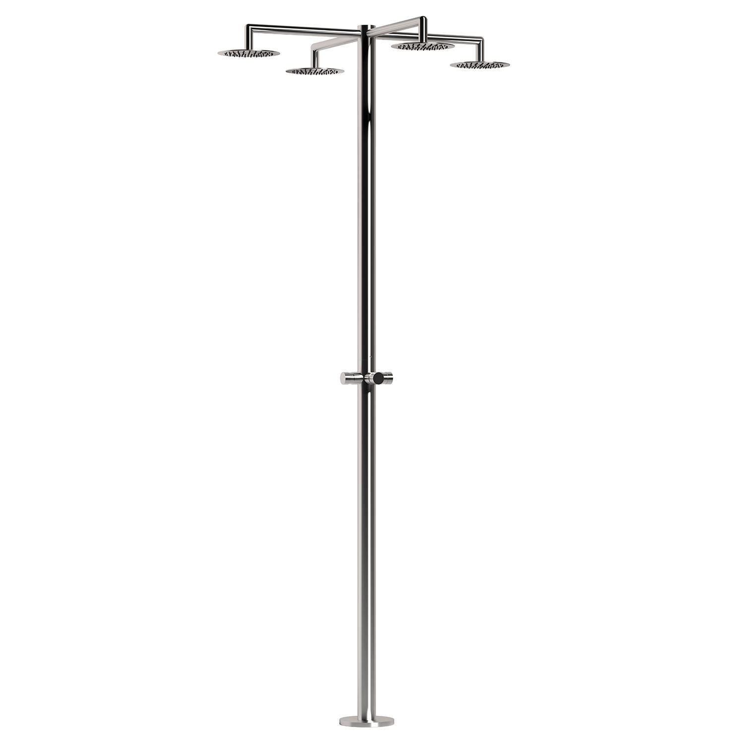 Sined Idra 4T Doccia Esterna Fredda Inox 220 cm