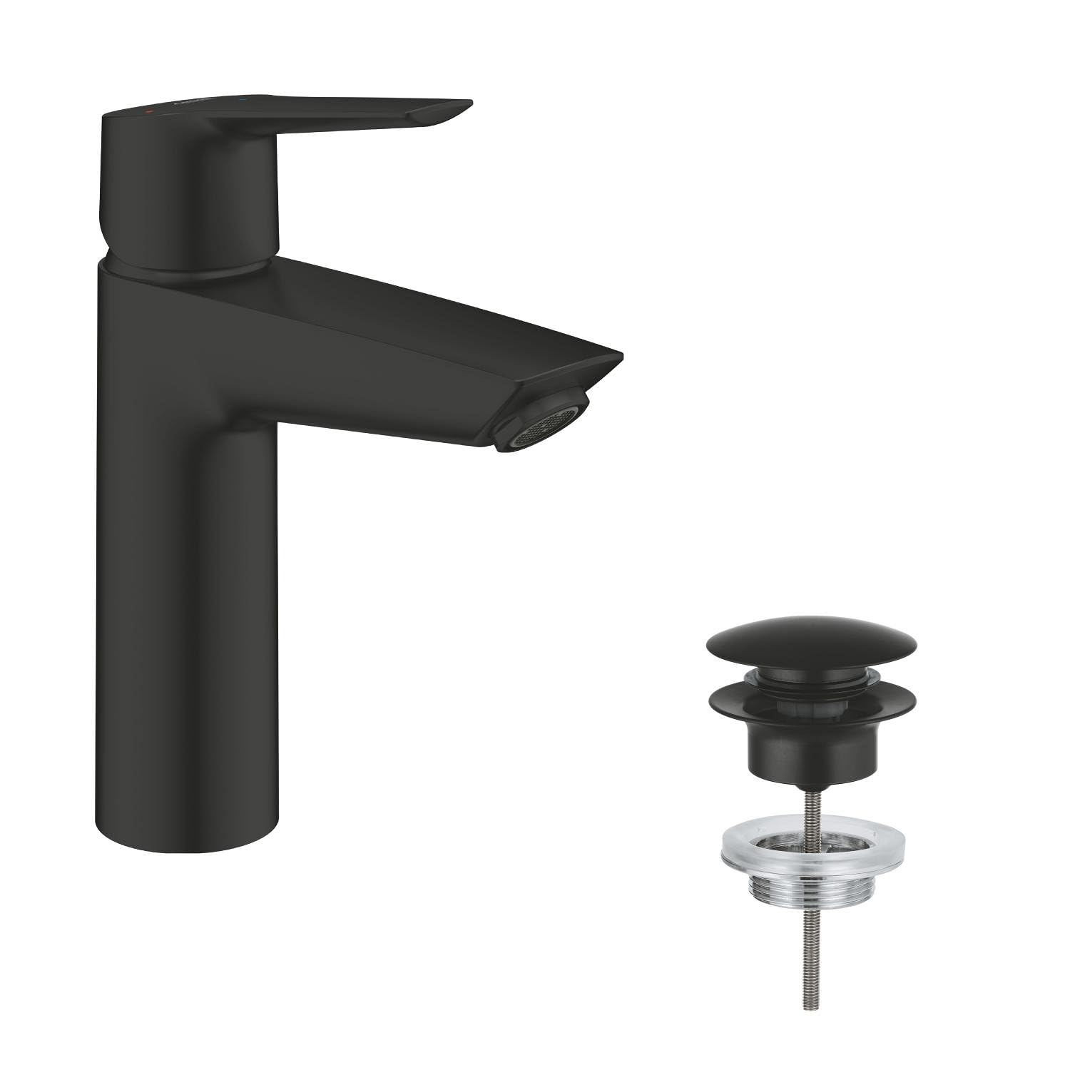 GROHE Start 237462432 miscelatore lavabo nero risparmio energetico